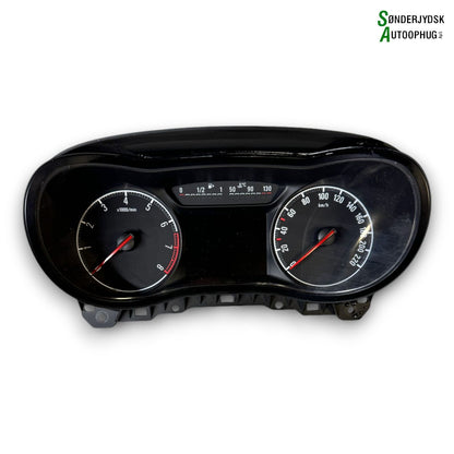 Opel Corsa E Speedometer - Instrument Med OEM Nr. 39204199 Fra Opel Ophugger