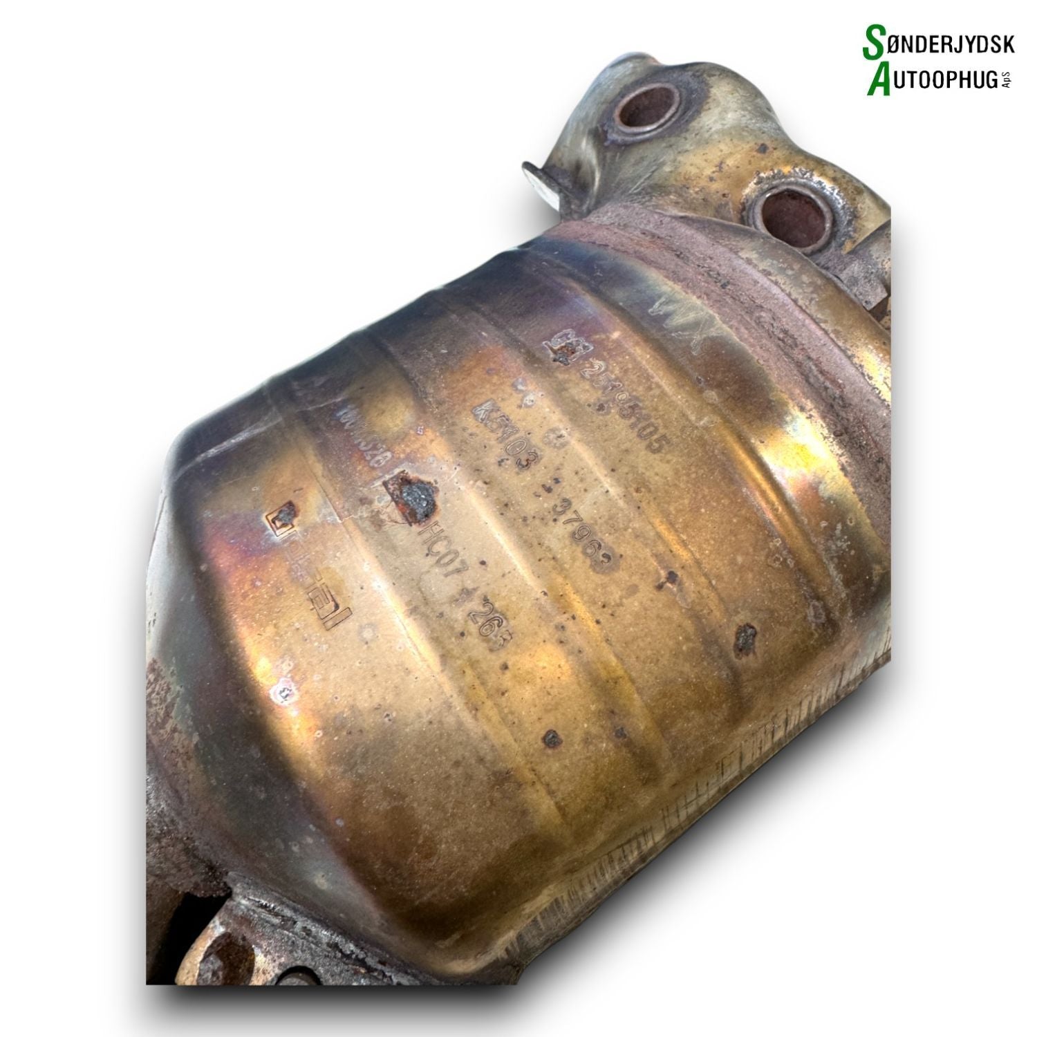 Opel Corsa E Katalysator Med OEM Nr. 25195105 Fra Opel Ophugger