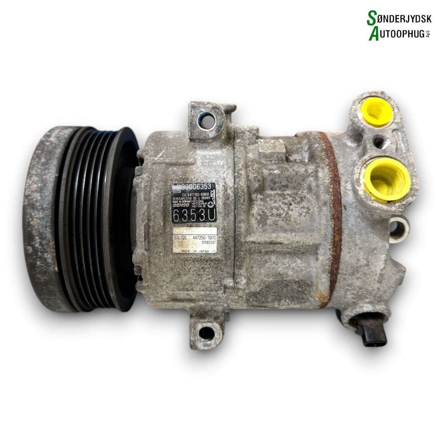 Opel Corsa E Aircondition Pumpe Med OEM Nr. 95526768 Fra Opel Ophugger