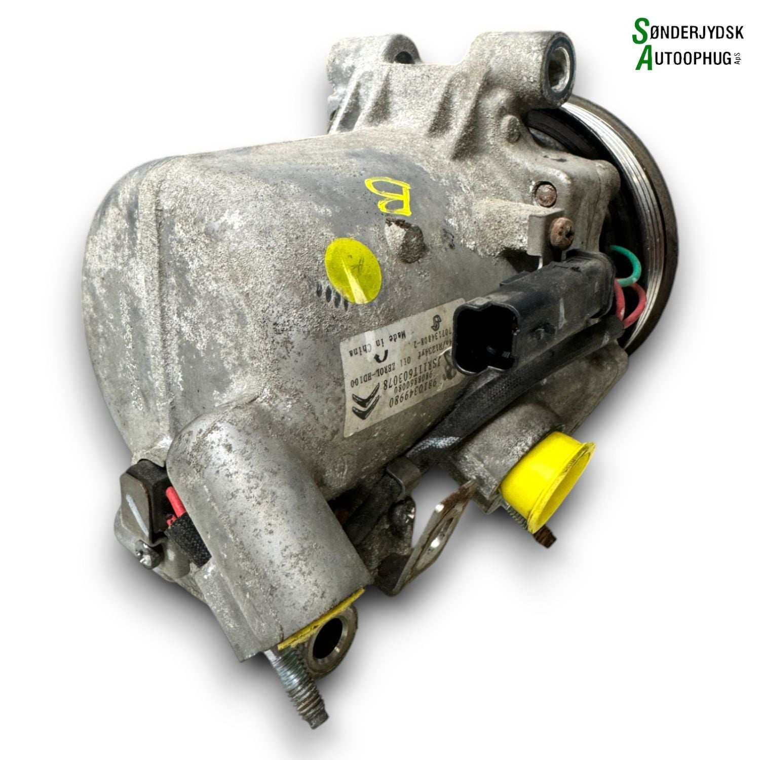 Citroen C3 III Aircondition Pumpe Med OEM Nr. 9810349980 Fra Citroen Ophugger