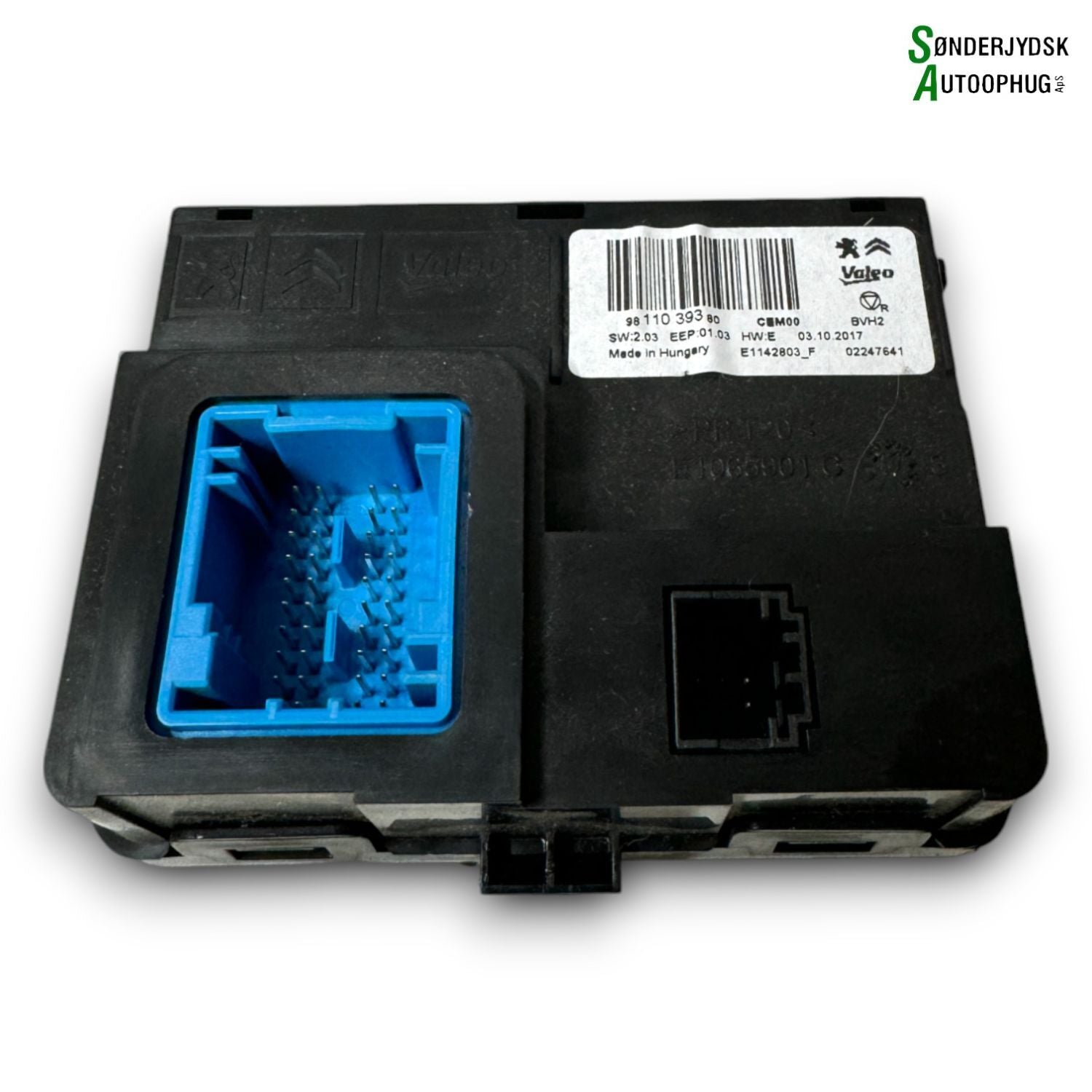 Citroen C3 III Aircond. Box Med OEM Nr. 1618038180 Fra Citroen Ophugger