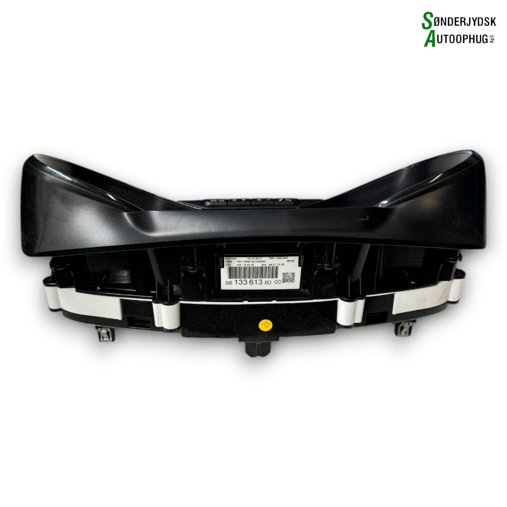 Citroen C3 III Speedometer - Instrument Med OEM Nr. 9832140580 Fra Citroen Ophugger