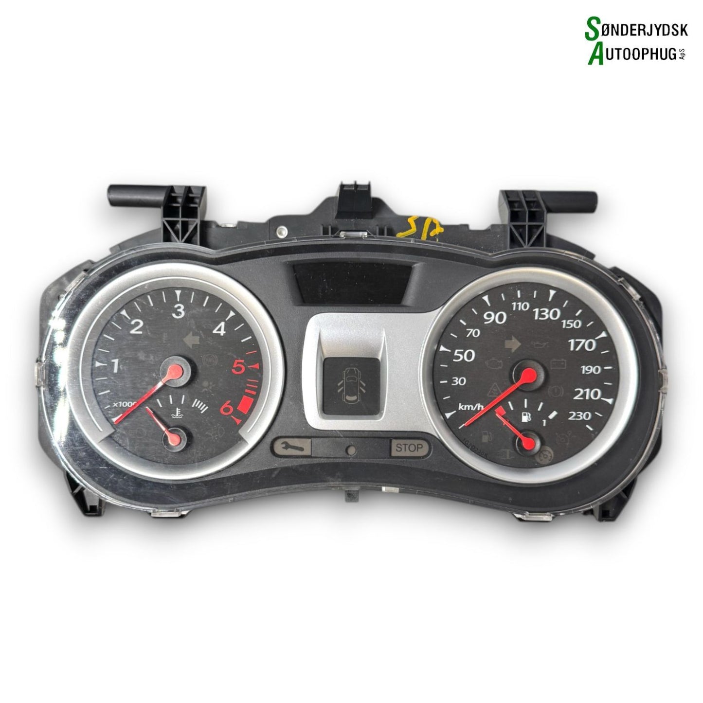 Renault Clio 3 Speedometer - Instrument Med OEM Nr. 8201060299 Fra Renault Ophugger