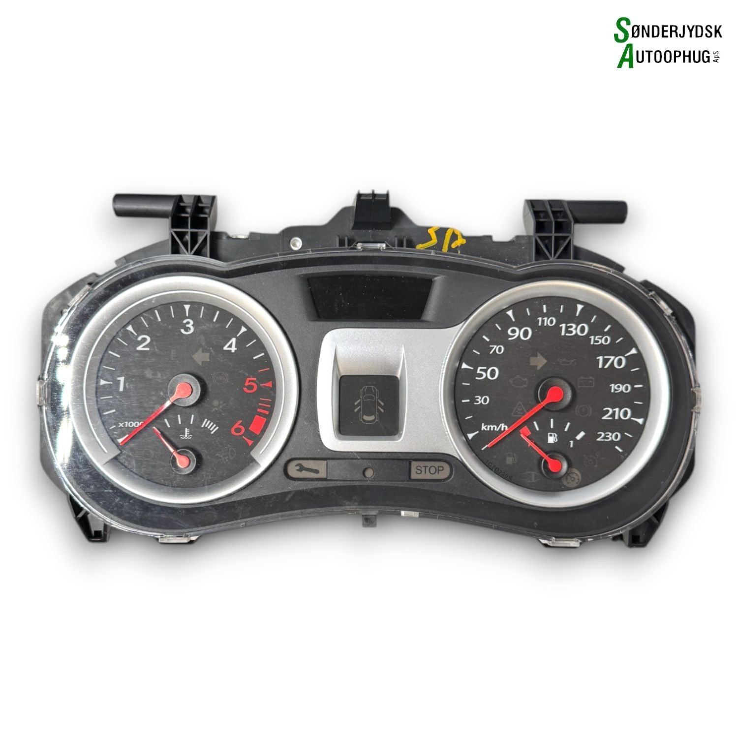 Renault Clio 3 Speedometer - Instrument Med OEM Nr. 8201060299 Fra Renault Ophugger