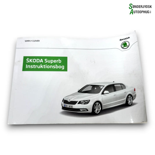 Skoda Superb Instruktionsbog Med OEM Nr. Ophugger Fra Skoda Ophugger