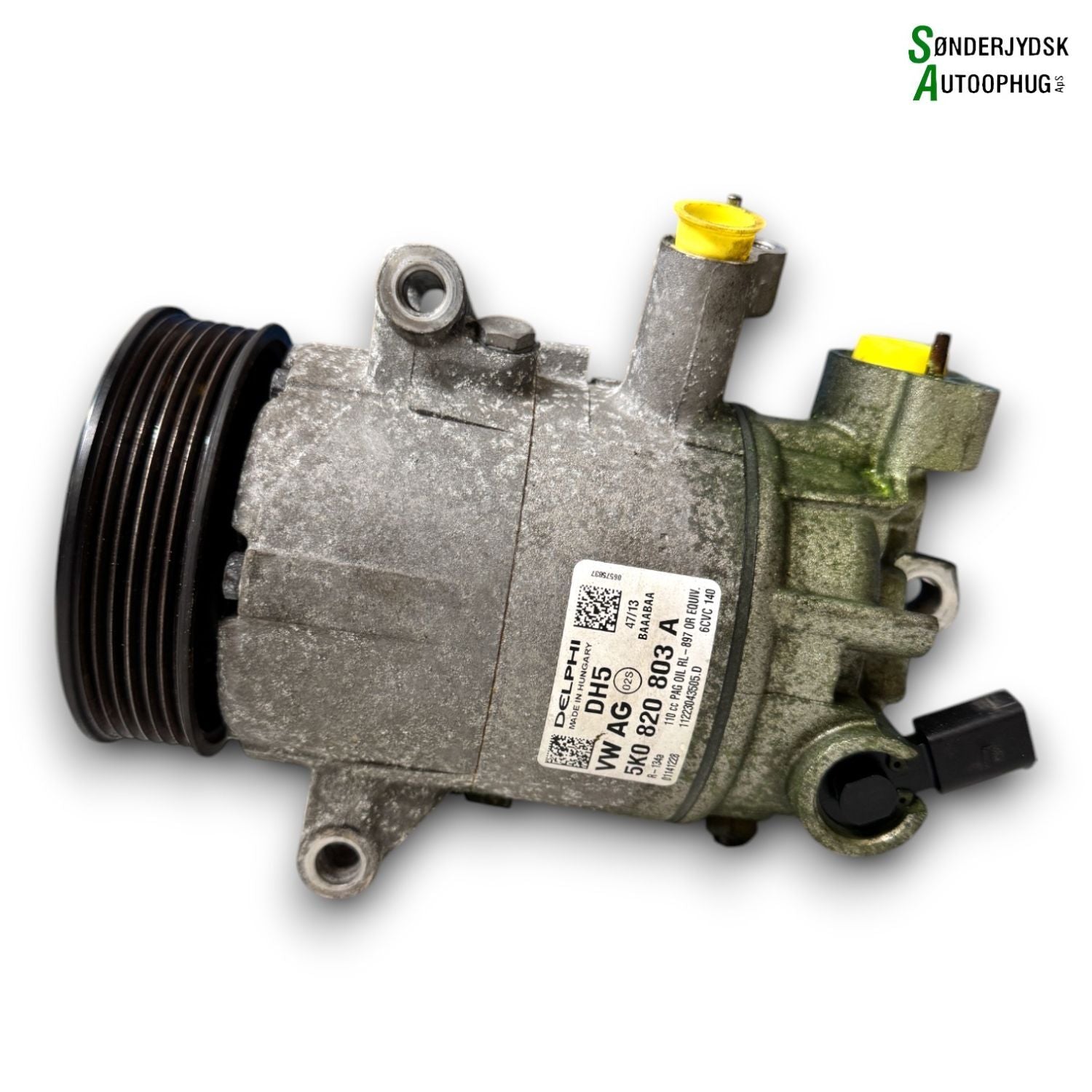 Skoda Superb Aircondition Pumpe Med OEM Nr. 5K0820803A Fra Skoda Ophugger
