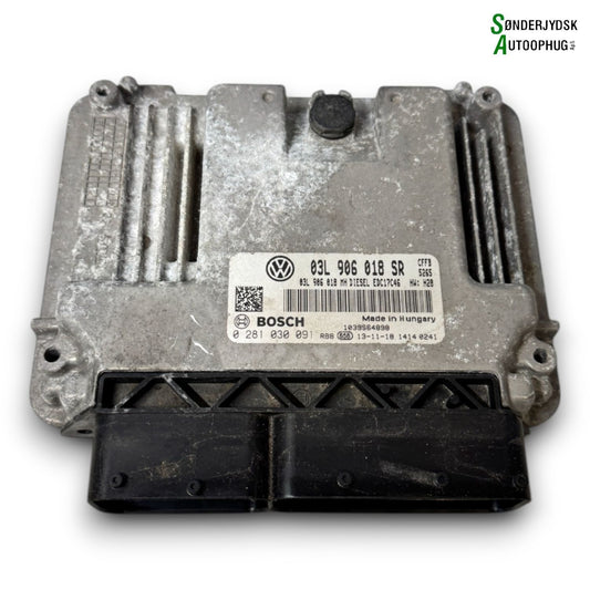 Skoda Superb Motorstyring - Motorstyreboks - Injection Elboks Med OEM Nr. 03L906018MH Fra Skoda Ophugger