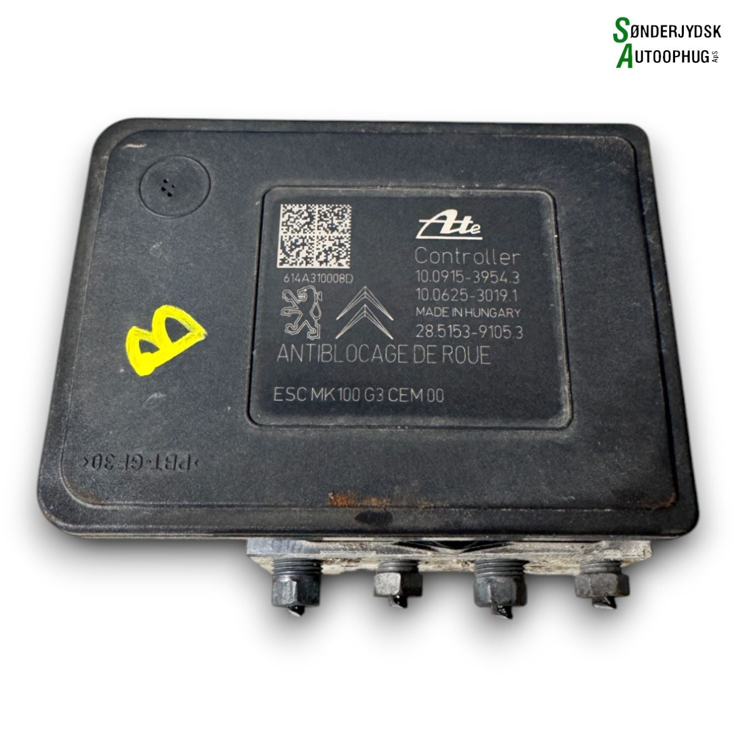 Citroen C4 Cactus ABS Pumpe Med OEM Nr. 1613459880 Fra Citroen Ophugger