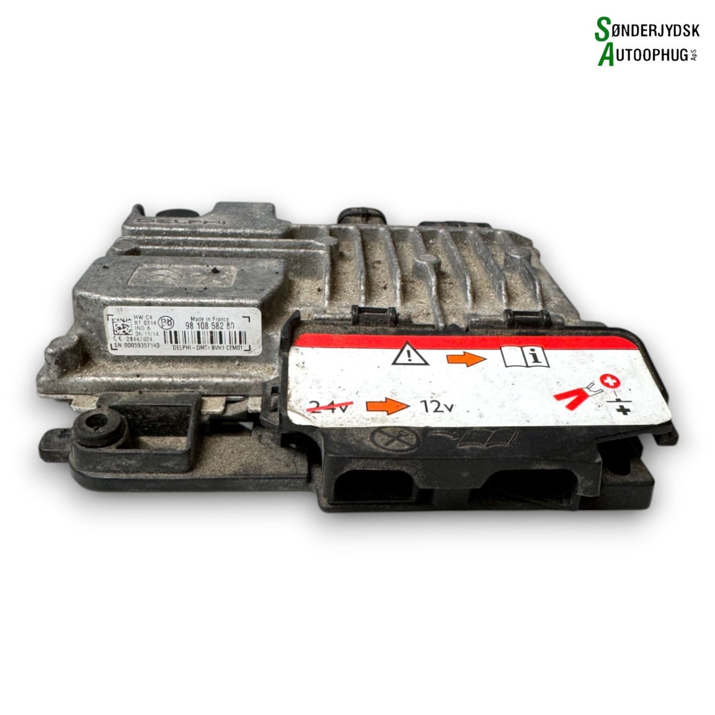 Citroen C4 Cactus Start/Stop Motor Med OEM Nr. 9810858280 Fra Citroen Ophugger