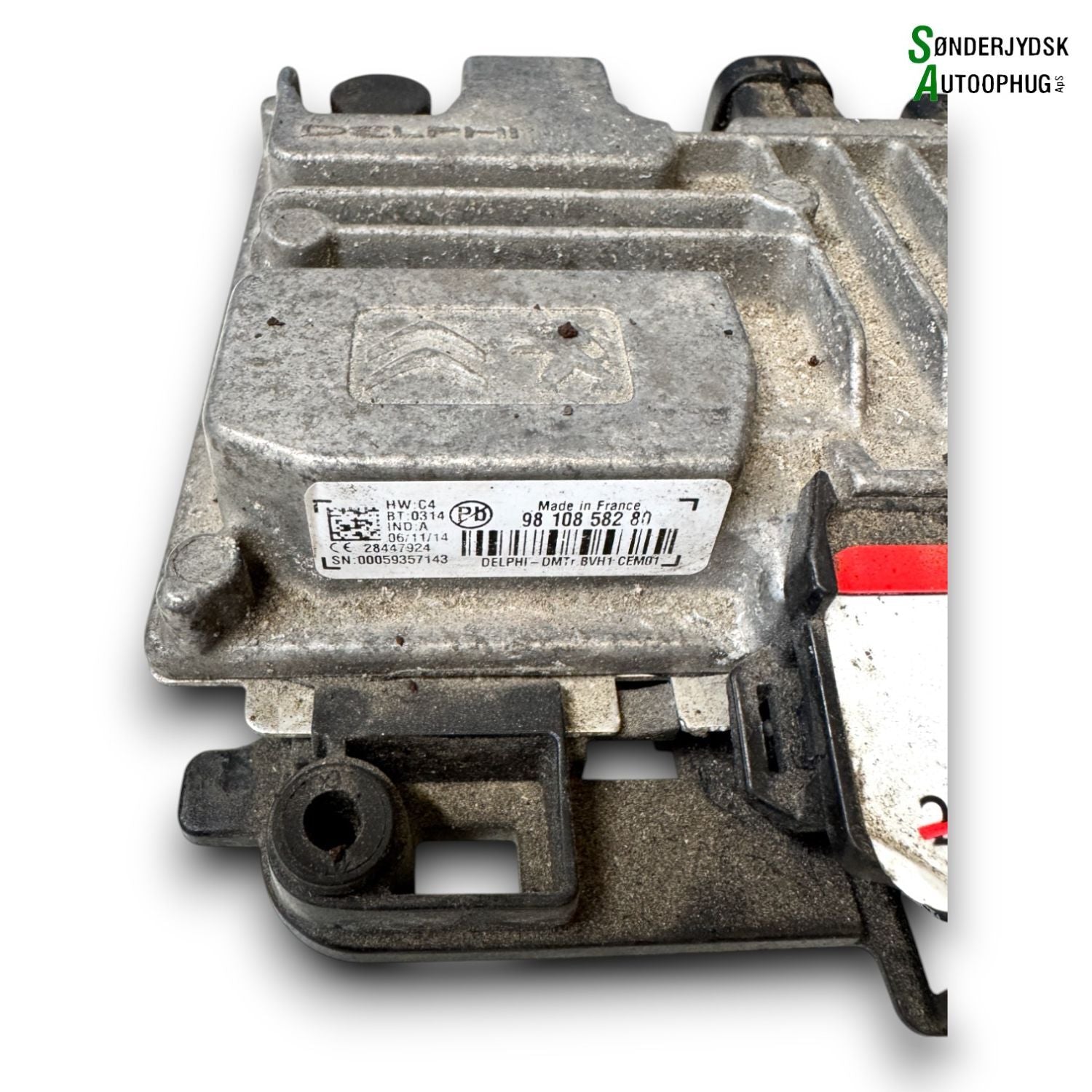 Citroen C4 Cactus Start/Stop Motor Med OEM Nr. 9810858280 Fra Citroen Ophugger