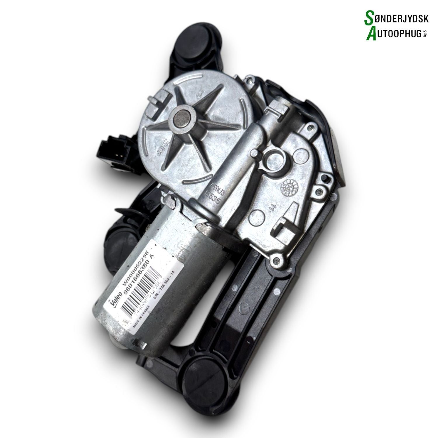 Citroen C4 Cactus Bagrudevisker Motor Med OEM Nr. 9801666380 Fra Citroen Ophugger