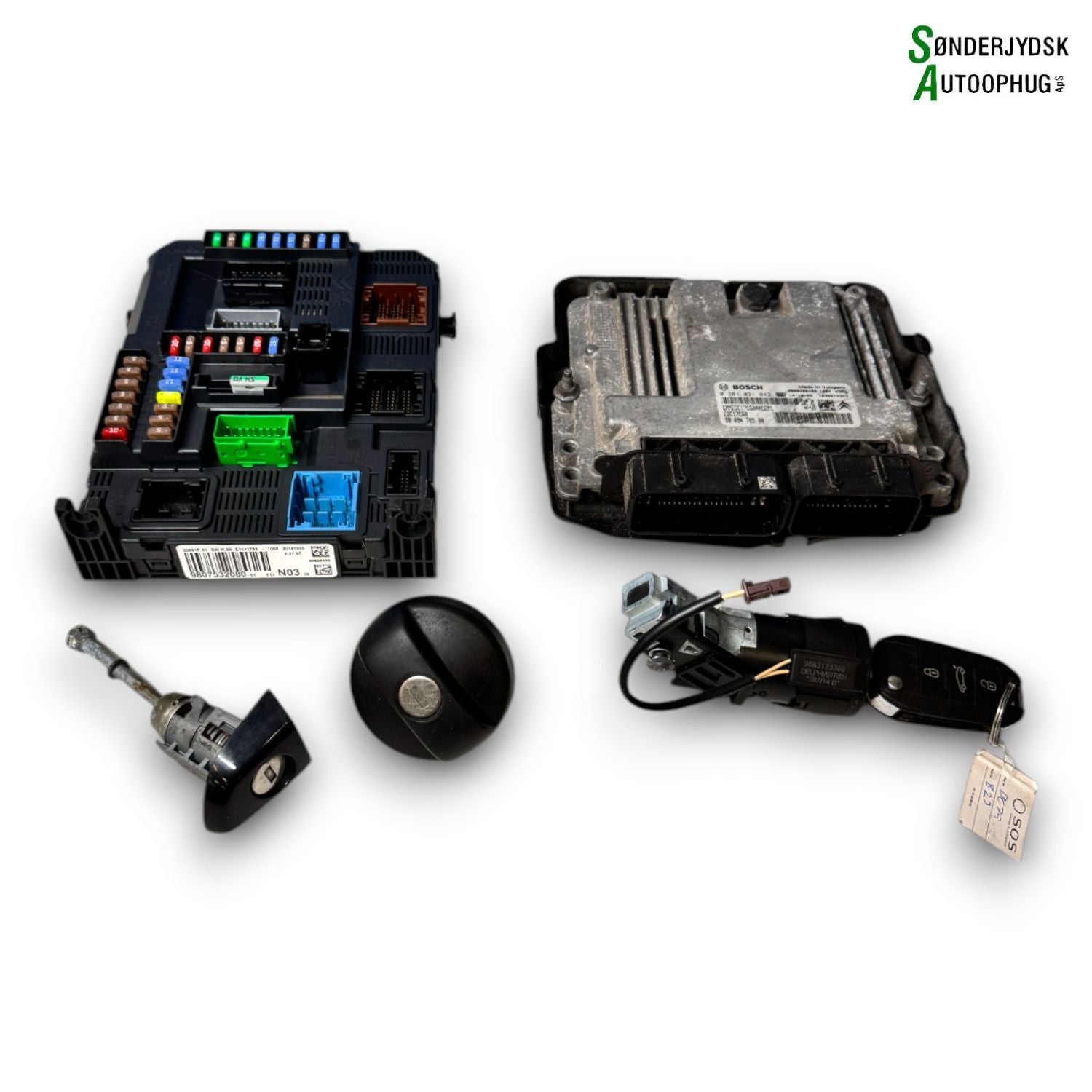 Citroen C4 Cactus Startspærre Med OEM Nr. 9663123380 Fra Citroen Ophugger