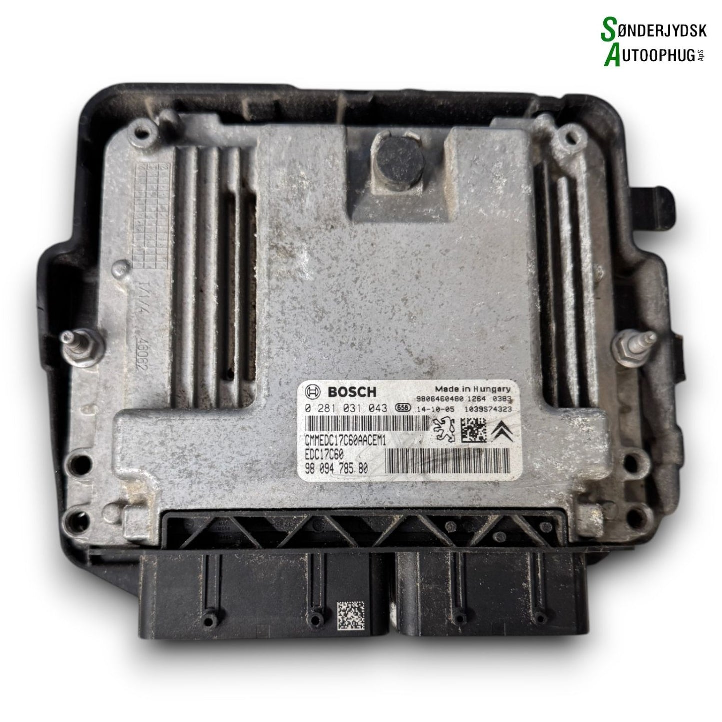 Citroen C4 Cactus Startspærre Med OEM Nr. 1612121780 Fra Citroen Ophugger