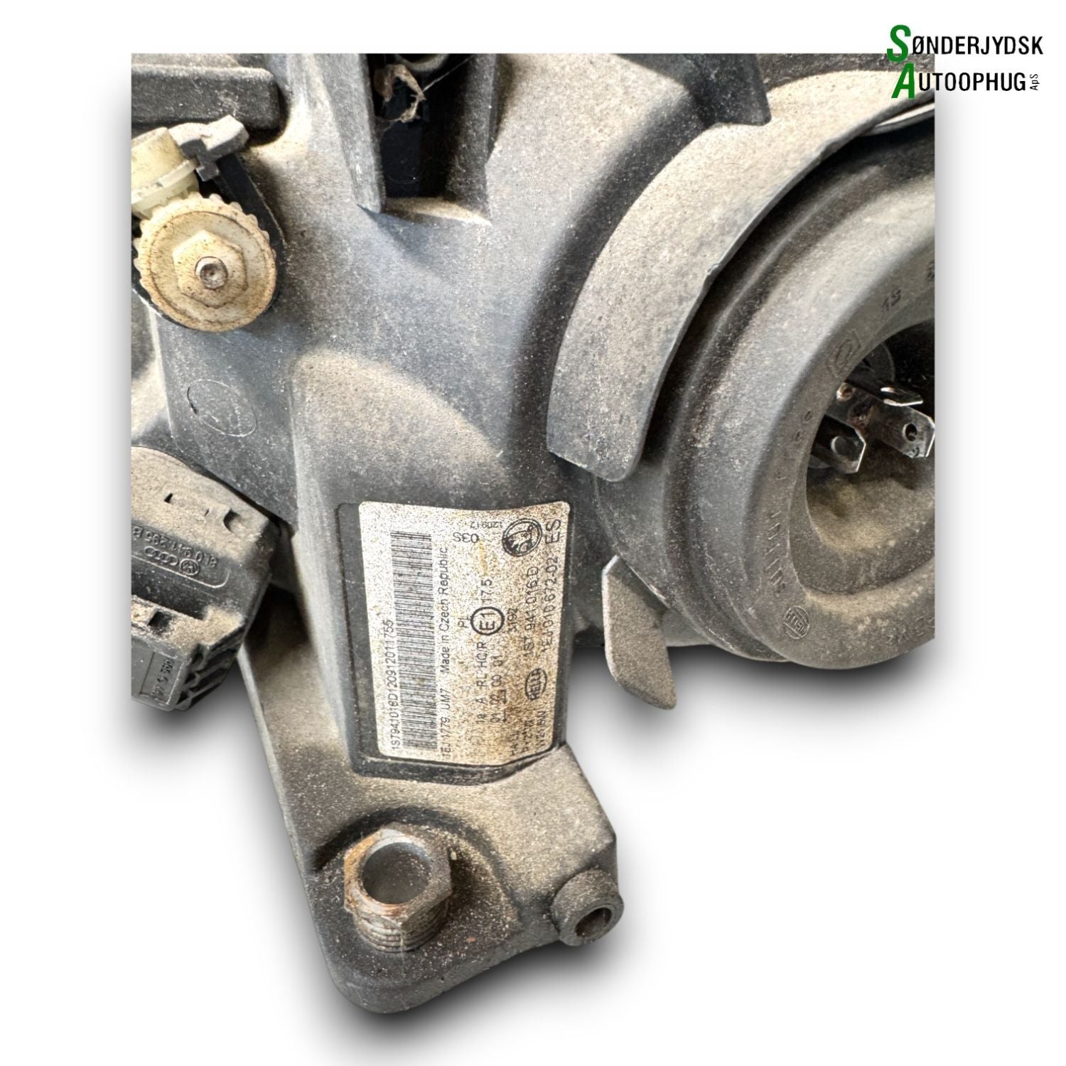 Skoda Citigo Forlygte Med OEM Nr. 1ST941016D Fra Skoda Ophugger