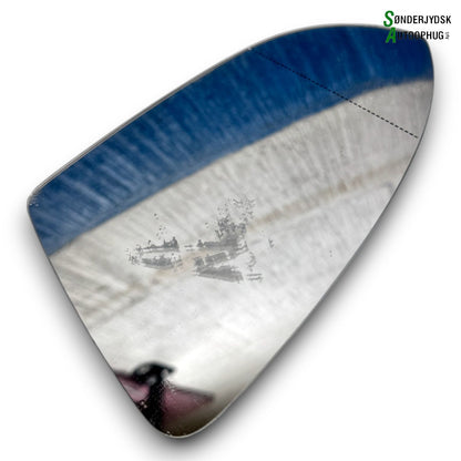 VW Golf 7 AU Sidespejl, Løst Glas Med OEM Nr. 5G0857521 Fra VW Ophugger