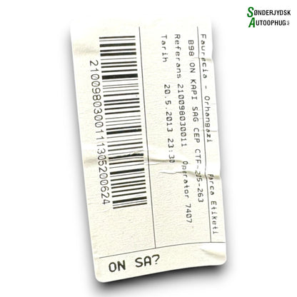 Renault Clio 4 Dørbeklædning Med OEM Nr. 809007922R Fra Renault Ophugger