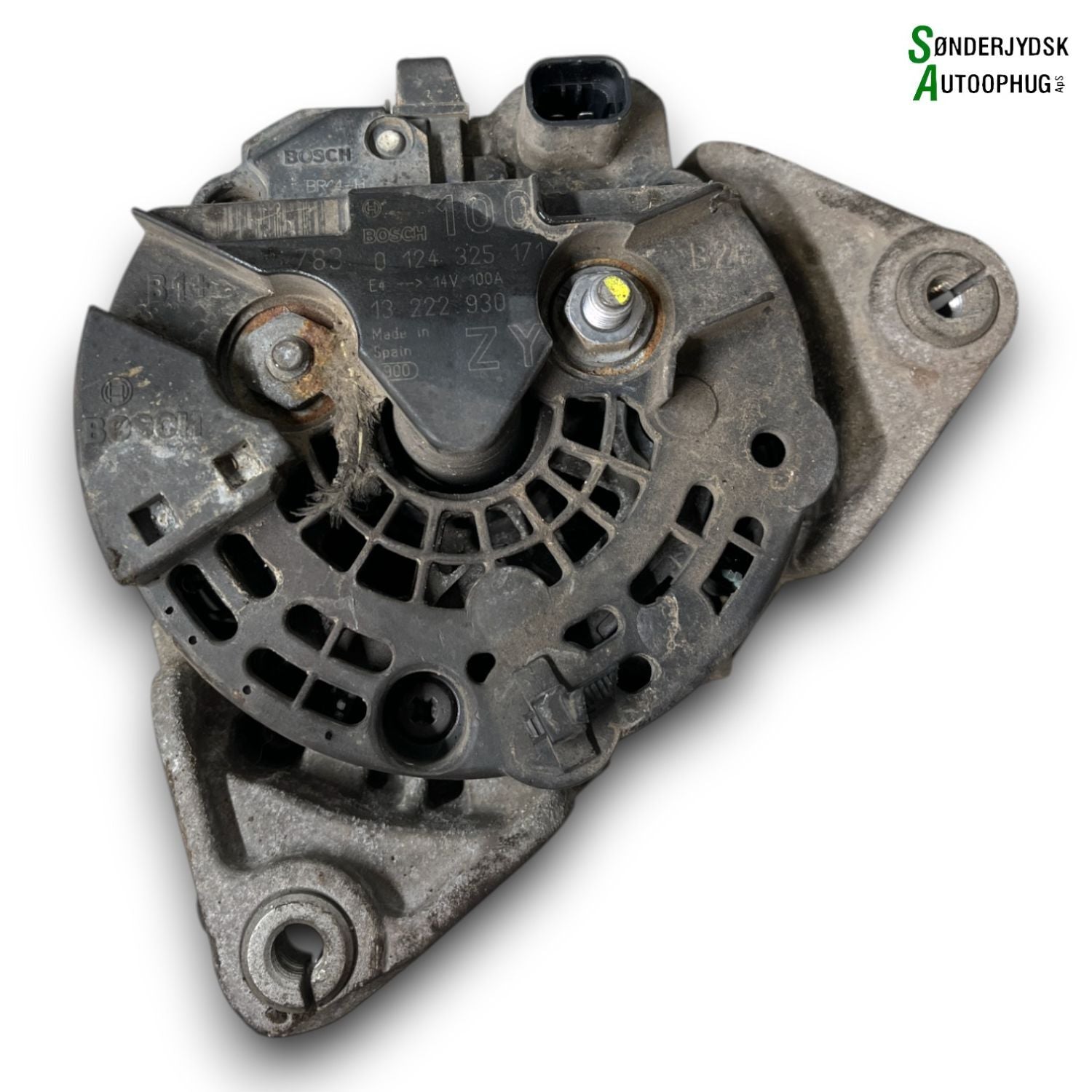 Opel Corsa D Generator Med OEM Nr. 0124325171 Fra Opel Ophugger