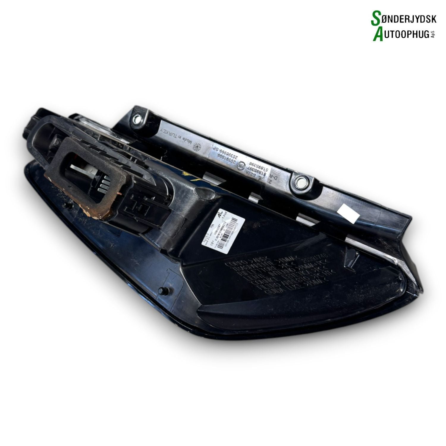 Fiat Punto Evo Baglygte Med OEM Nr. 51927096 Fra Fiat Ophugger