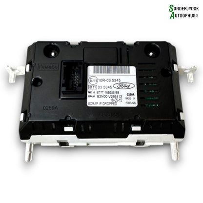 Ford Fiesta 7 Radio, Multi Display Med OEM Nr. ET7T18B955BB Fra Ford Ophugger