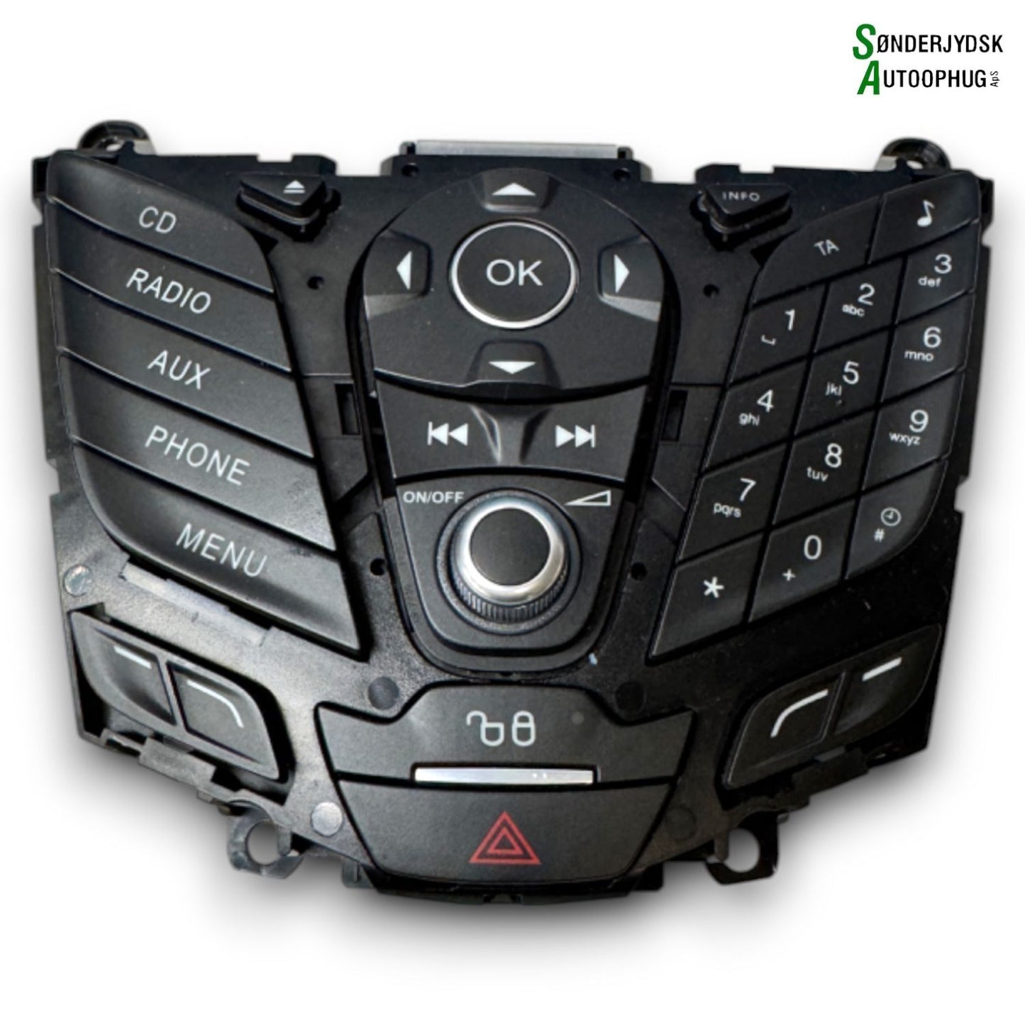 Ford Fiesta 7 Radioforplade Med OEM Nr. C1BT18K811PA Fra Ford Ophugger