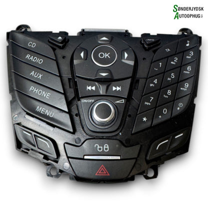 Ford Fiesta 7 Radioforplade Med OEM Nr. C1BT18K811PA Fra Ford Ophugger