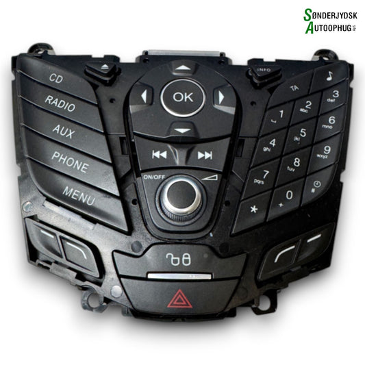 Ford Fiesta 7 Radioforplade Med OEM Nr. C1BT18K811PA Fra Ford Ophugger
