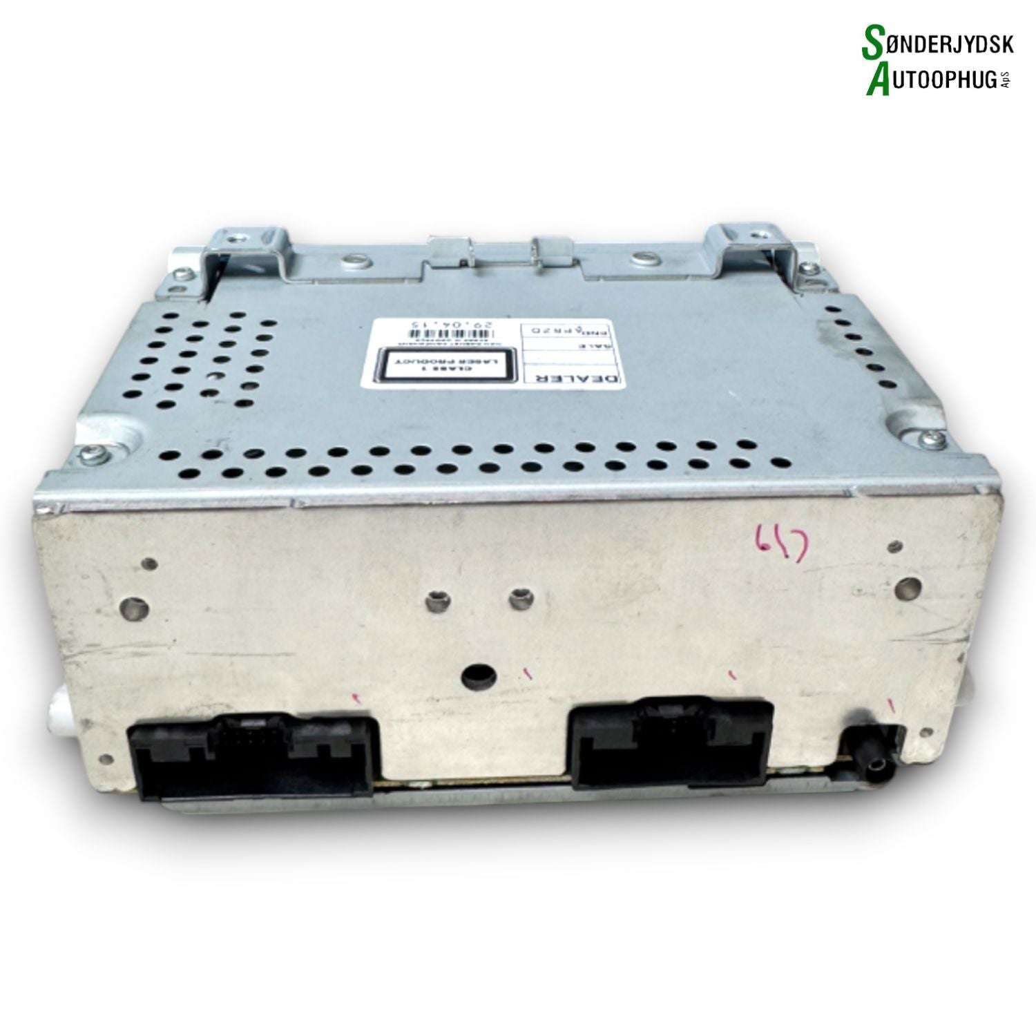 Ford Fiesta 7 Radio Med OEM Nr. AM5T18C815PK Fra Ford Ophugger