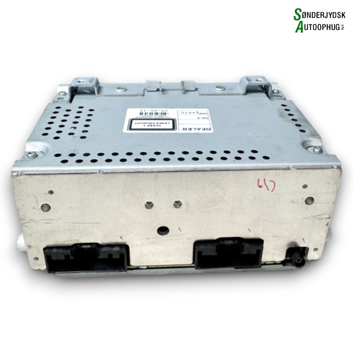 Ford Fiesta 7 Radio Med OEM Nr. AM5T18C815PK Fra Ford Ophugger