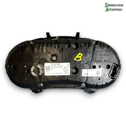 Skoda Octavia Speedometer - Instrument Med OEM Nr. 5E0920750E Fra Skoda Ophugger