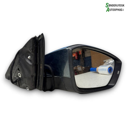 Skoda Octavia Sidespejl Med OEM Nr. 5E0857522 Fra Skoda Ophugger