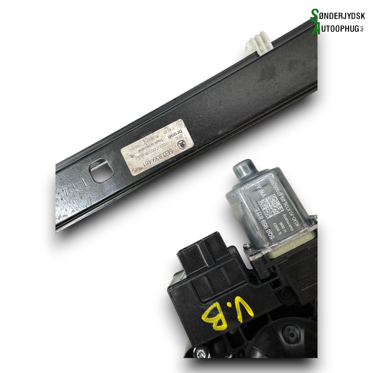 Skoda Octavia Rudemotor - Rudehejs Med OEM Nr. 5E0839461 Fra Skoda Ophugger