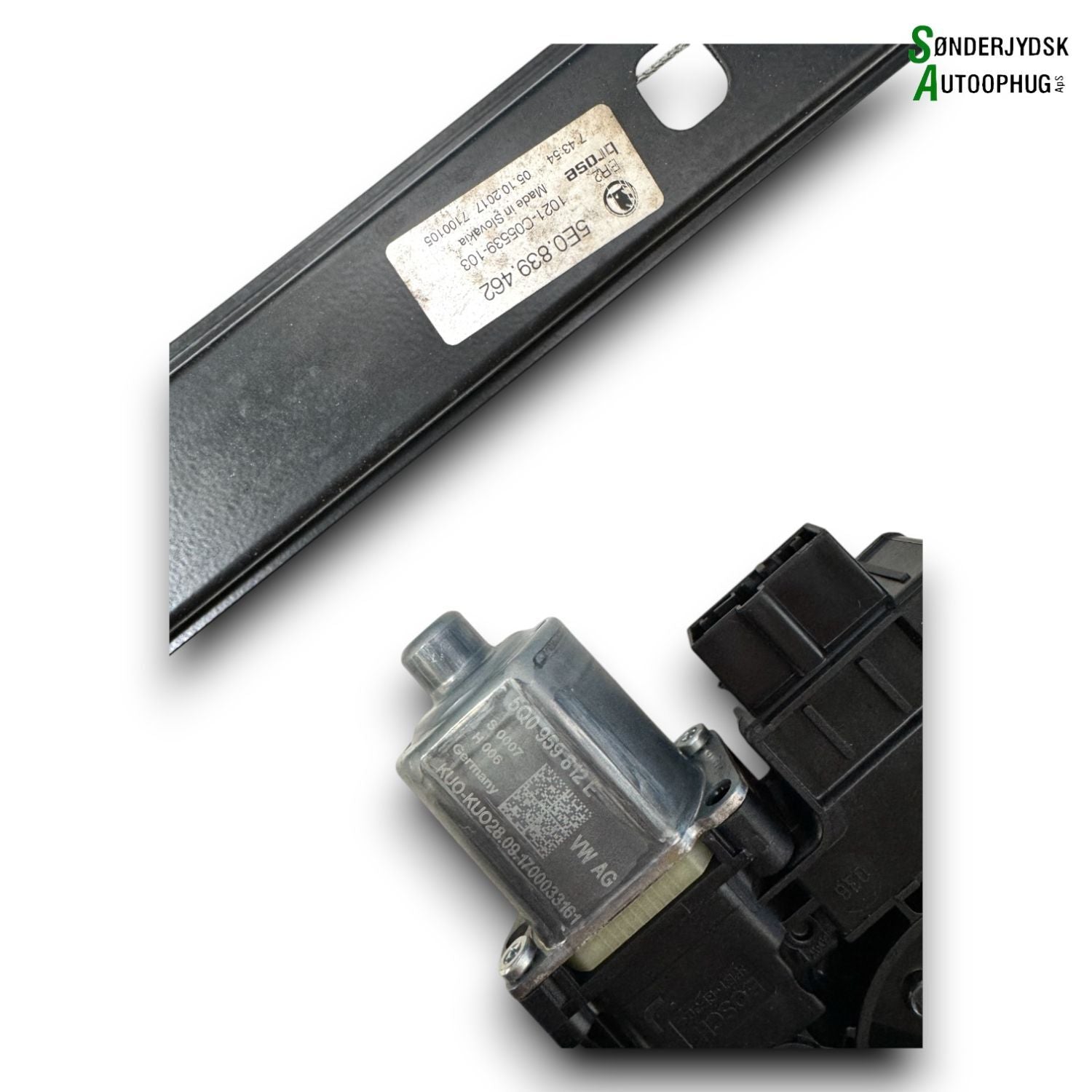 Skoda Octavia Rudemotor - Rudehejs Med OEM Nr. 5Q0959812E Fra Skoda Ophugger