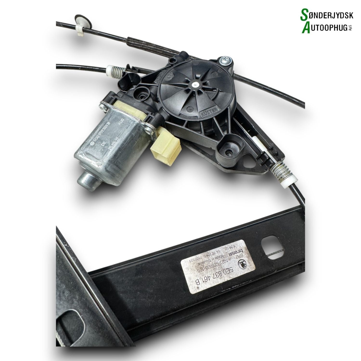 Skoda Octavia Rudemotor - Rudehejs Med OEM Nr. 5E0837461B Fra Skoda Ophugger