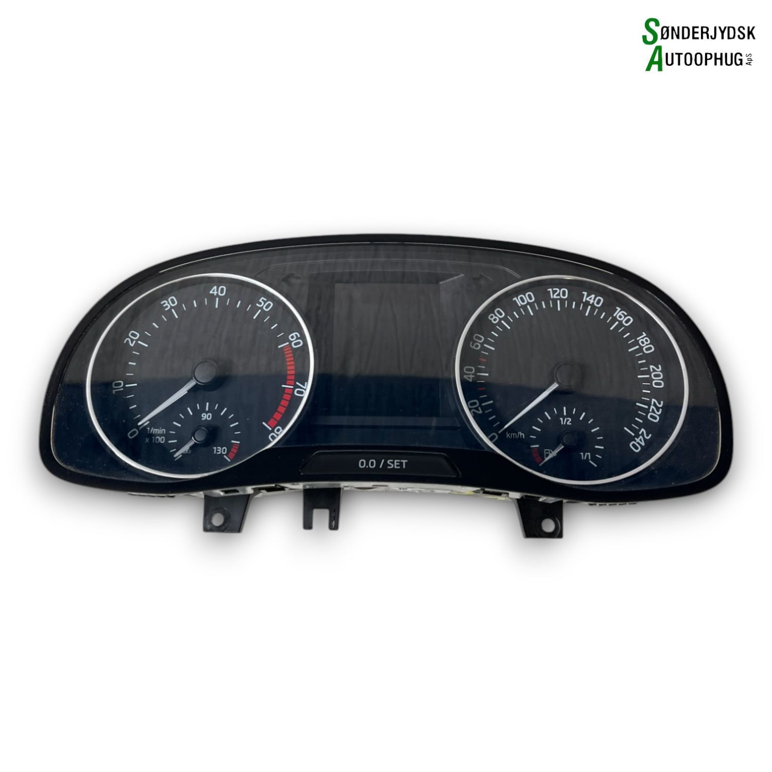 Skoda Fabia Speedometer - Instrument Med OEM Nr. 6V0920740 Fra Skoda Ophugger