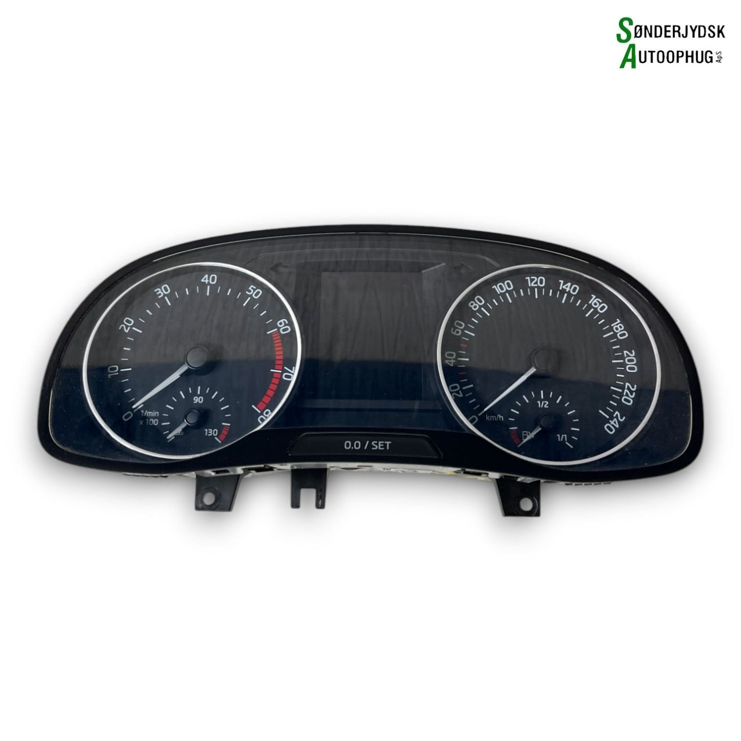 Skoda Fabia Speedometer - Instrument Med OEM Nr. 6V0920740 Fra Skoda Ophugger