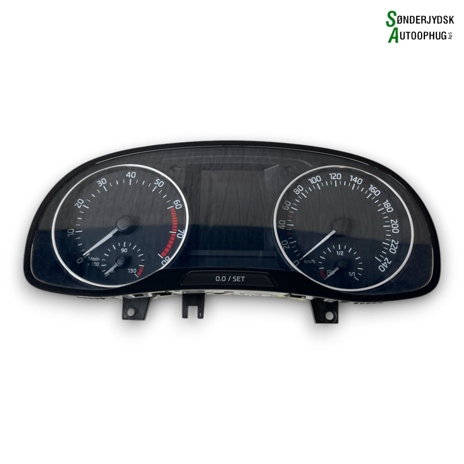 Skoda Fabia Speedometer - Instrument Med OEM Nr. 6V0920740 Fra Skoda Ophugger