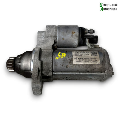 Skoda Fabia Starter Med OEM Nr. 02M911022F Fra Skoda Ophugger