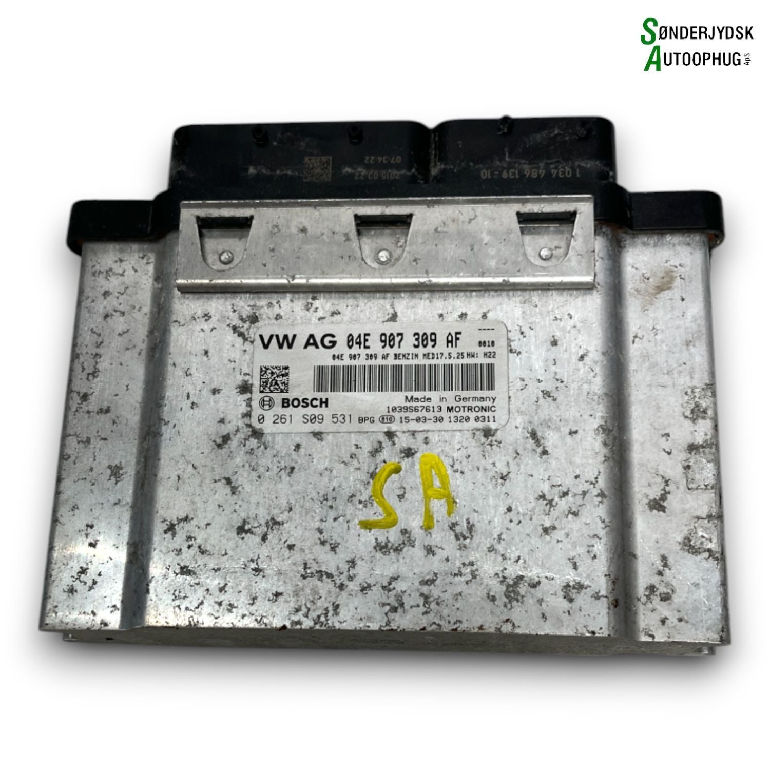 Skoda Fabia Motorstyring - Motorstyreboks - Injection Elboks Med OEM Nr. 04E907309AF Fra Skoda Ophugger