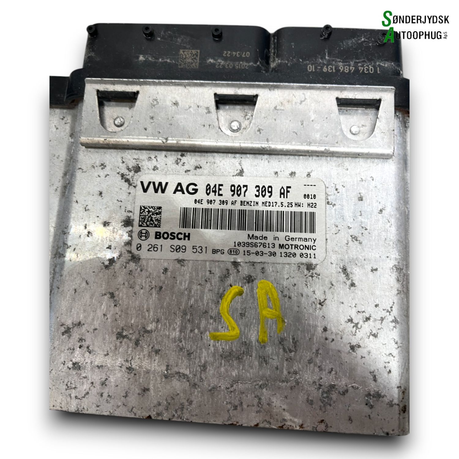 Skoda Fabia Motorstyring - Motorstyreboks - Injection Elboks Med OEM Nr. 04E907309AF Fra Skoda Ophugger