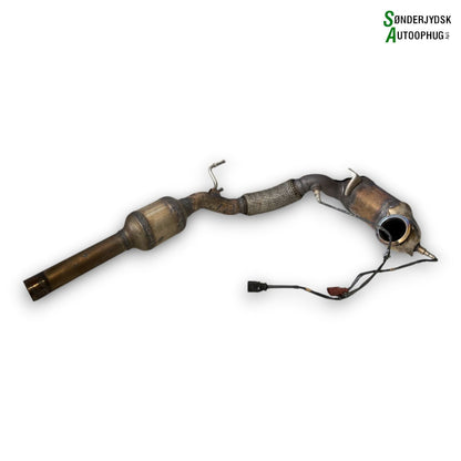 Skoda Fabia Katalysator Med OEM Nr. 6C0131690G Fra Skoda Ophugger