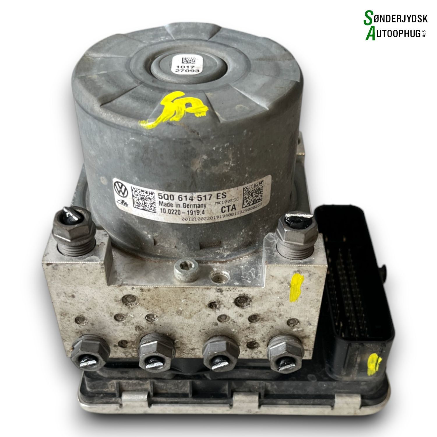 VW Golf 7 AU Abs Pumpe Med OEM Nr. 5Q0614517ESBEF Fra VW Ophugger