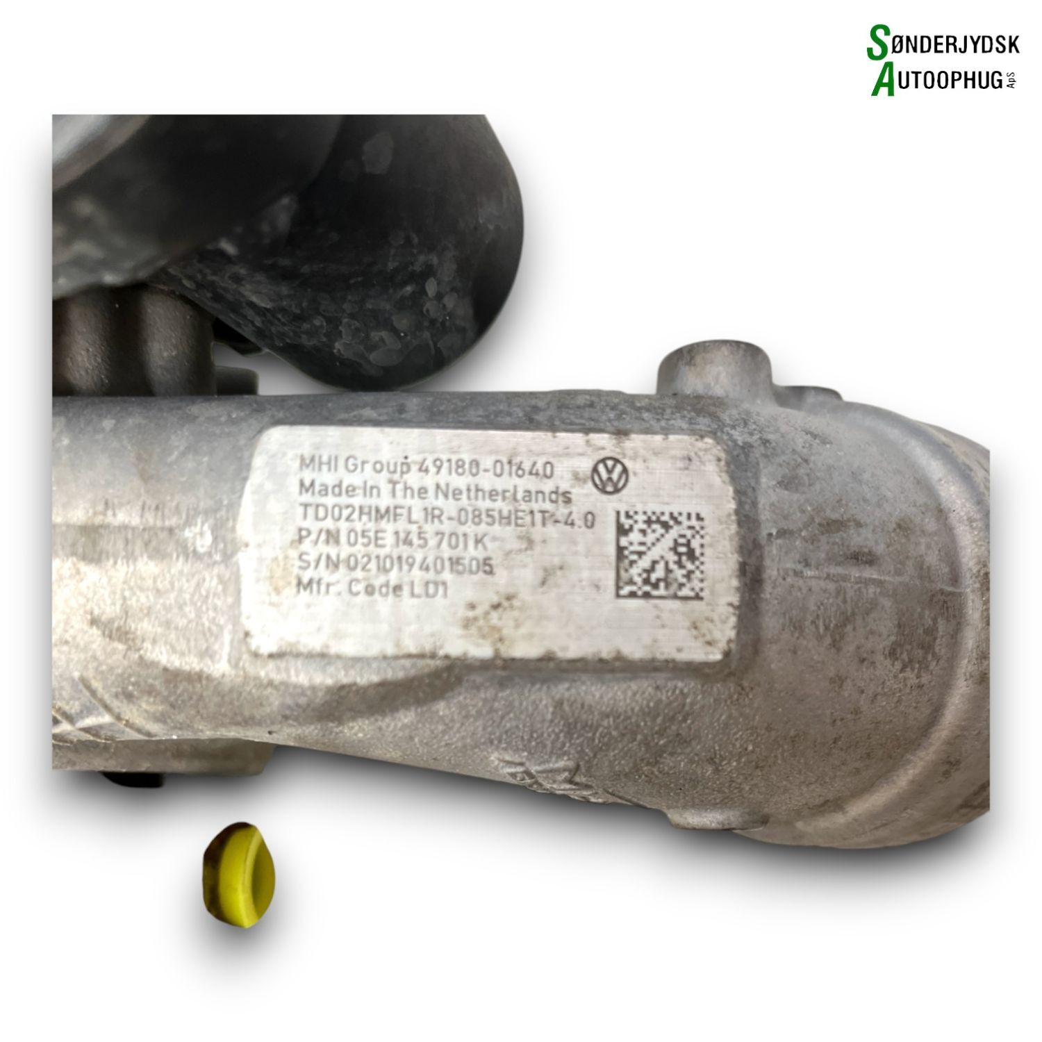 VW Golf 7 AU Turbolader Med OEM Nr. 4918001610 Fra VW Ophugger