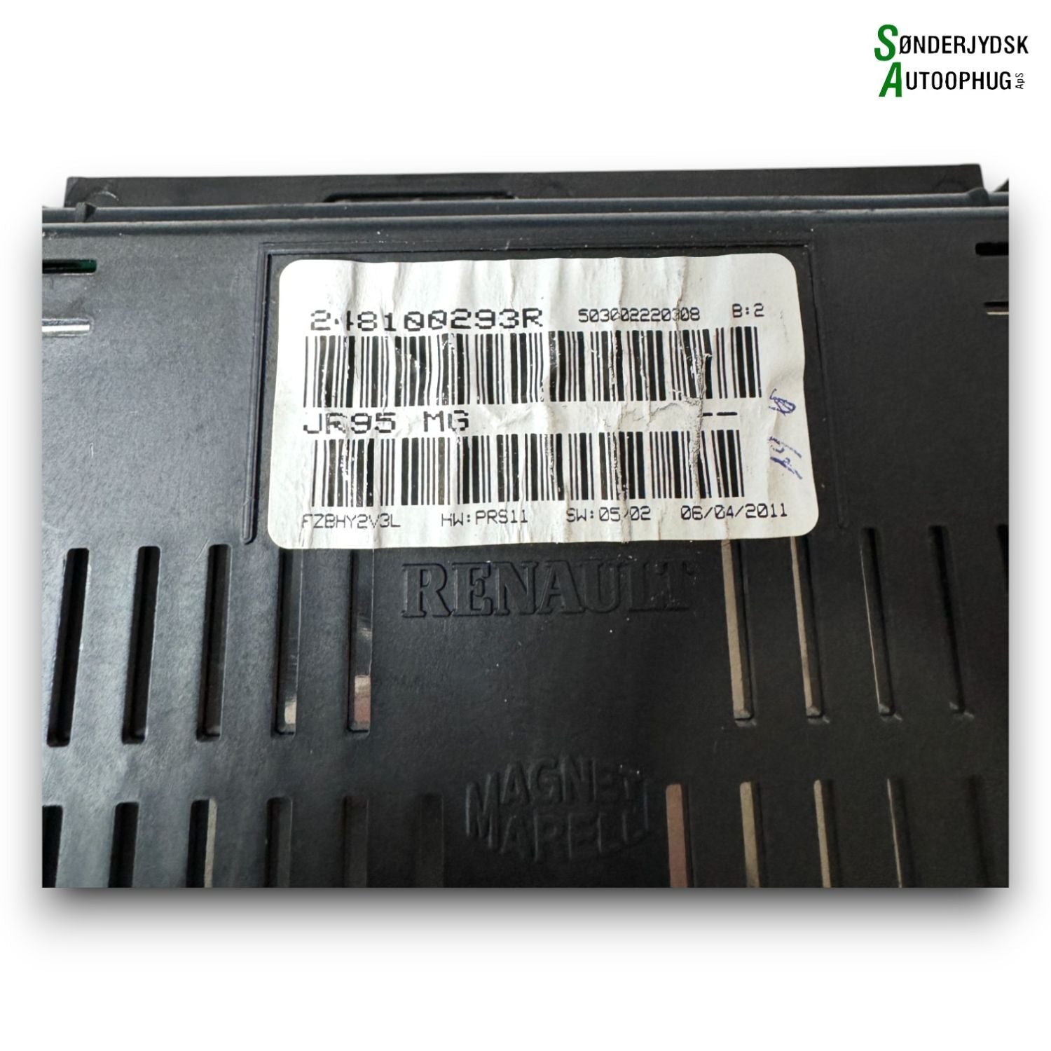 Renault Grand Scenic 3 Speedometer - Instrument Med OEM Nr. 248100293R Fra Renault Ophugger