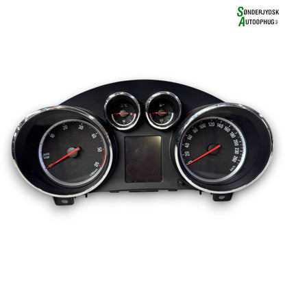 Opel Zafira C Tourer Speedometer - Instrument Med OEM Nr. 13374948 Fra Opel Ophugger
