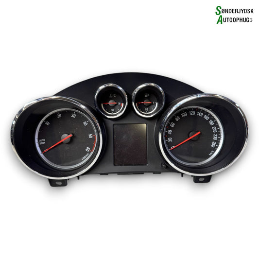 Opel Zafira C Tourer Speedometer - Instrument Med OEM Nr. 13374948 Fra Opel Ophugger