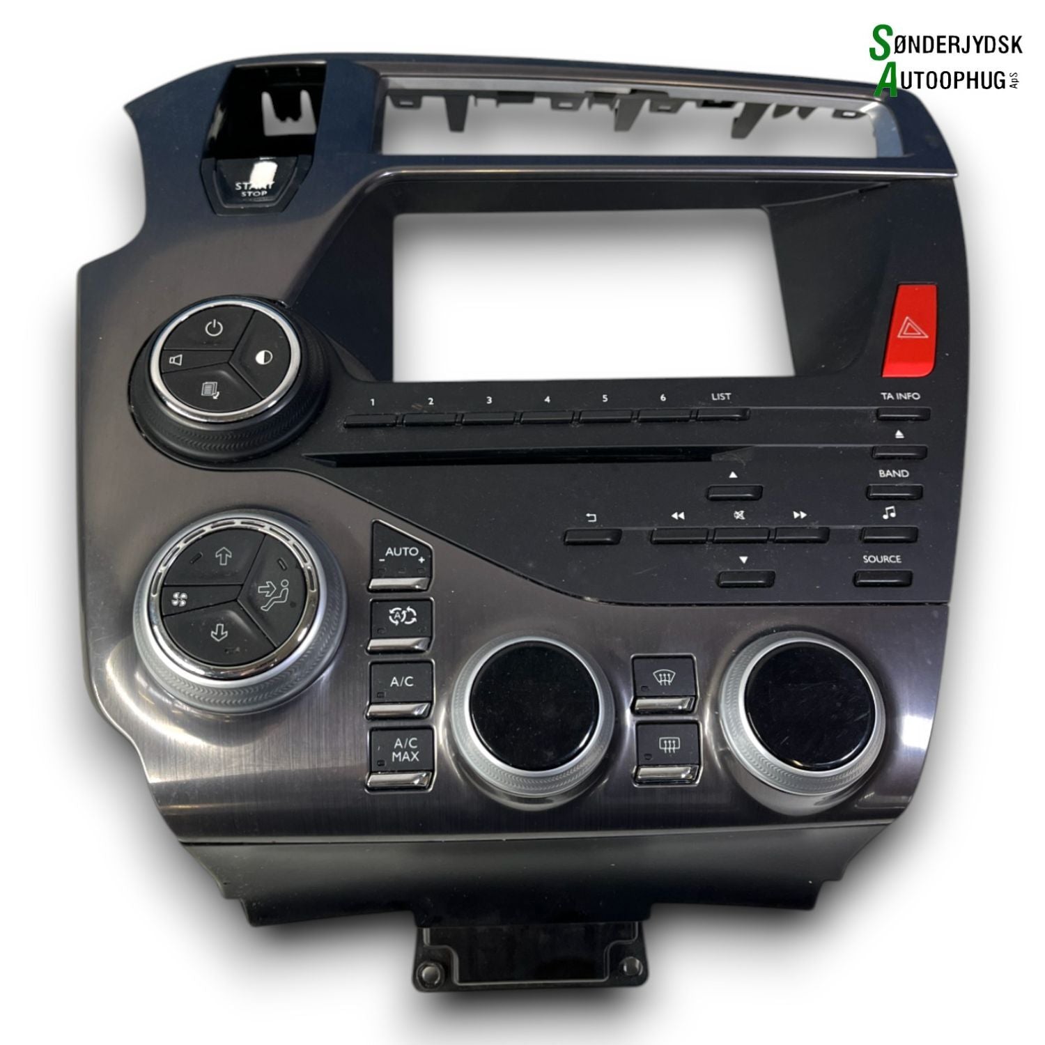 Citroen Ds5 Varmeregulering Med OEM Nr. 98025374ZD Fra Citroen Ophugger
