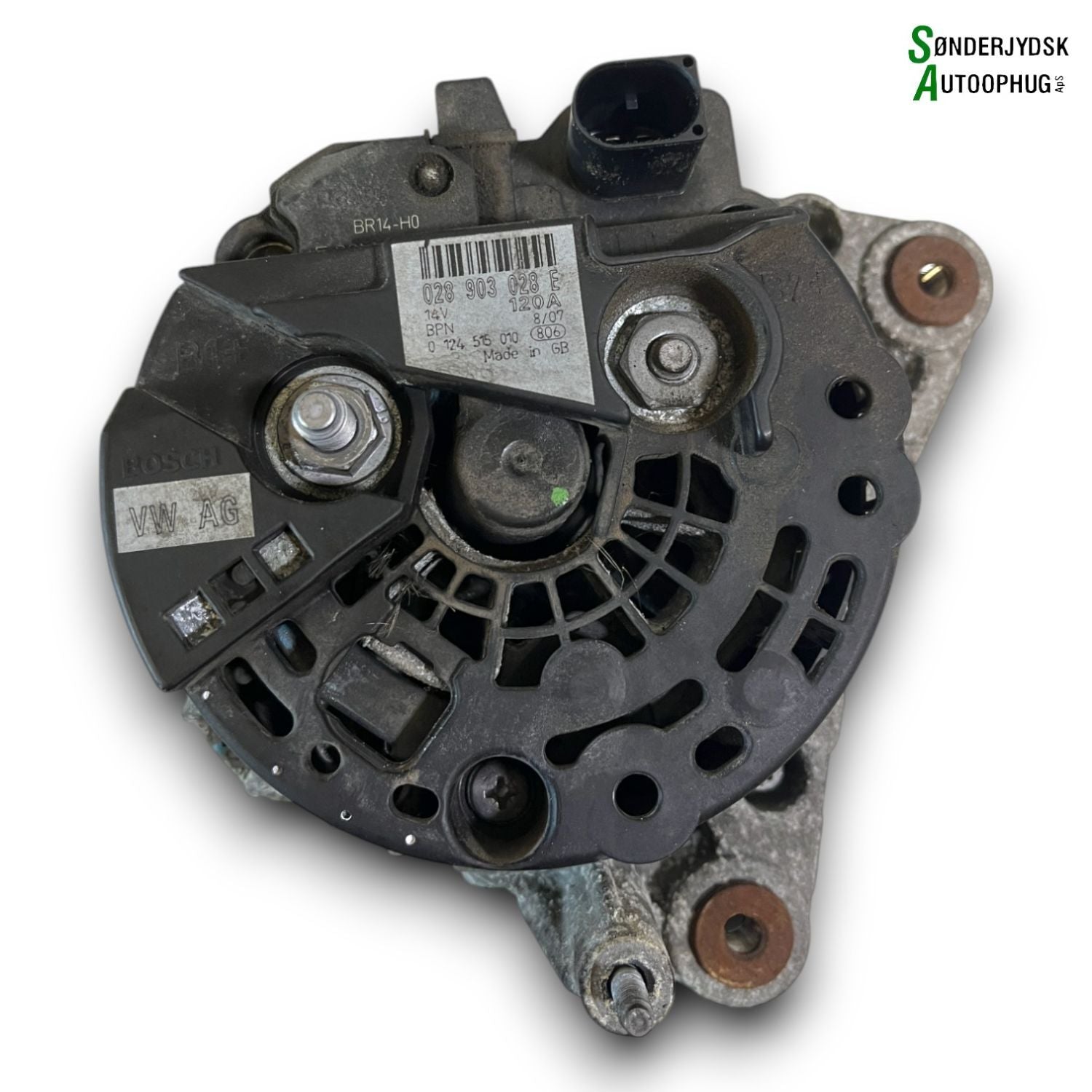 Skoda Fabia Generator Med OEM Nr. 038903018QX Fra Skoda Ophugger