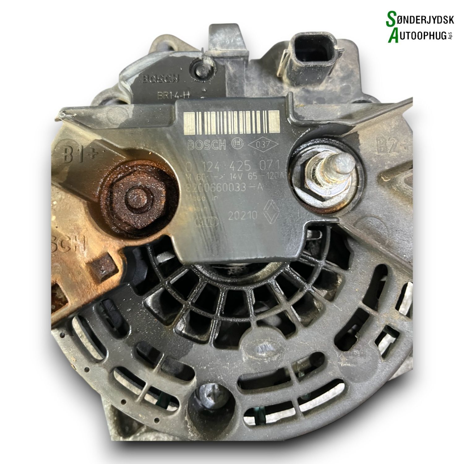 Renault Clio 3 Generator Med OEM Nr. 7711368381 Fra Renault Ophugger