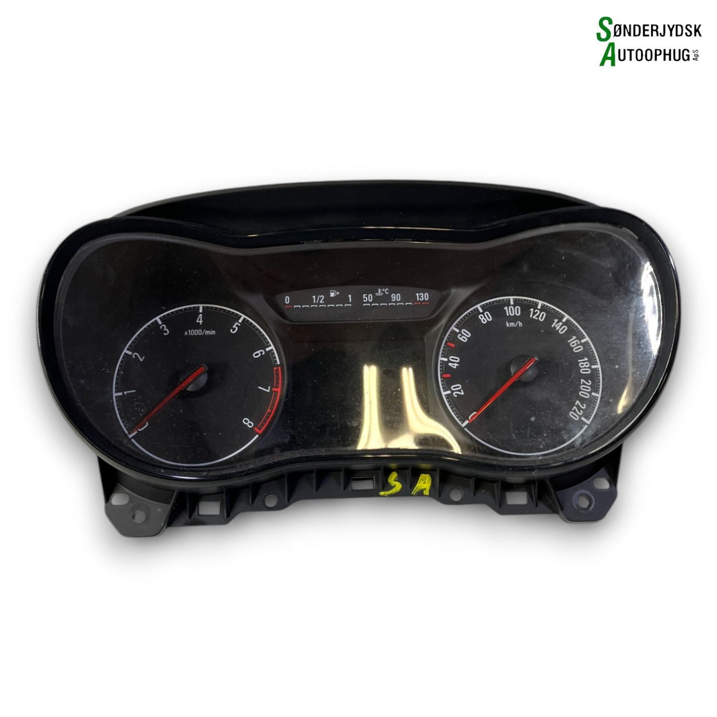 Opel Corsa E Speedometer - Instrument Med OEM Nr. 39140084 Fra Opel Ophugger