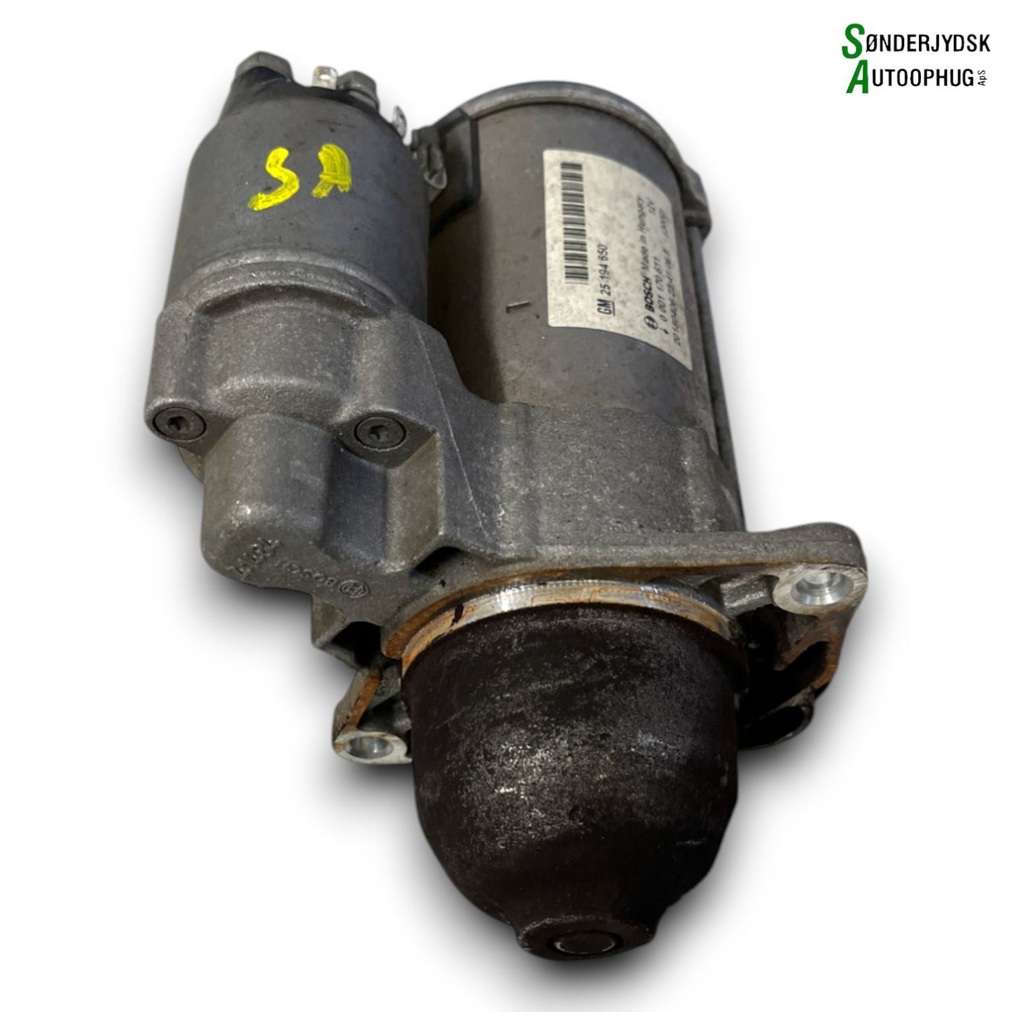 Opel Corsa E Starter Med OEM Nr. 25194650 Fra Opel Ophugger